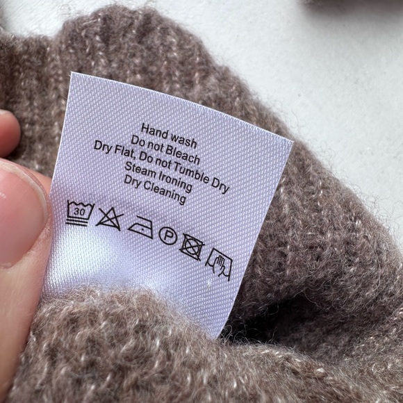 Care By Me Hanne Turtleneck Luxury Cashmere Silk Blend Sweater - Picture 10 of 16